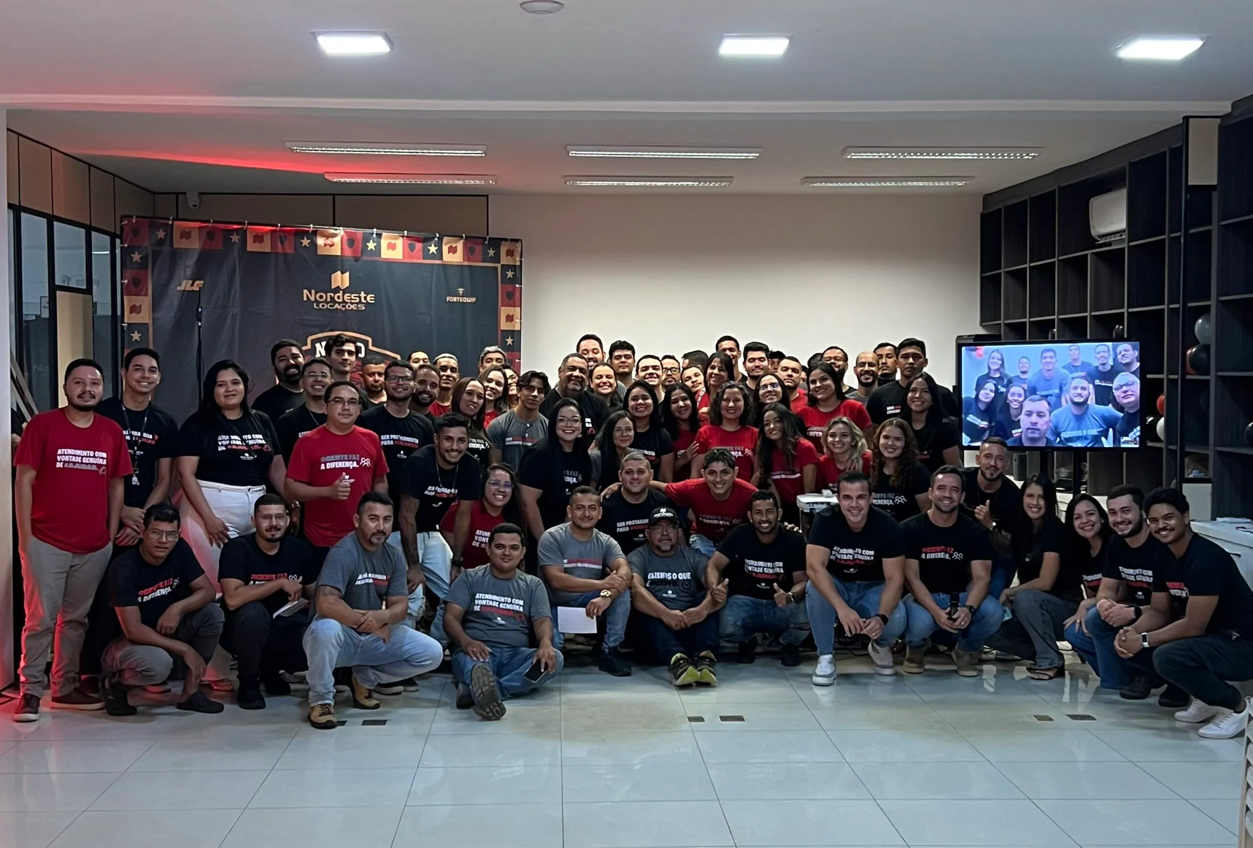Equipe da Nordeste Locações