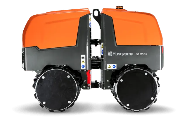 Rolo Compactador Articulado de Controle Remoto